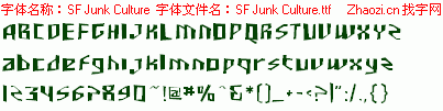 查看字体及作者详细介绍