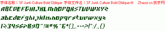 查看字体及作者详细介绍