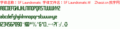查看字体及作者详细介绍