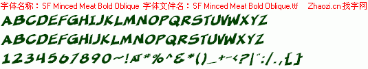 查看字体及作者详细介绍
