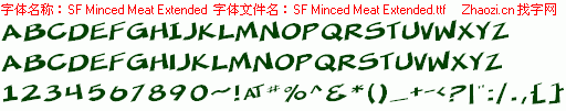 查看字体及作者详细介绍