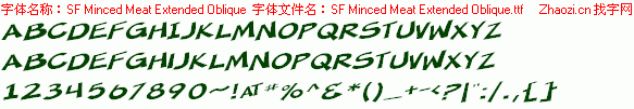 查看字体及作者详细介绍
