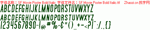 查看字体及作者详细介绍