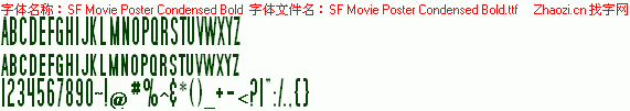 查看字体及作者详细介绍