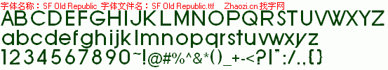 查看字体及作者详细介绍