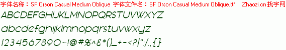 查看字体及作者详细介绍