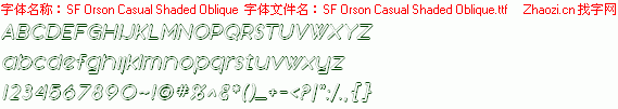 查看字体及作者详细介绍