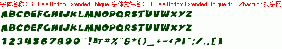 查看字体及作者详细介绍