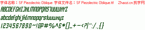 查看字体及作者详细介绍