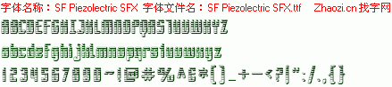 查看字体及作者详细介绍