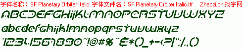 查看字体及作者详细介绍