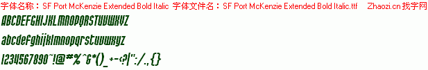 查看字体及作者详细介绍