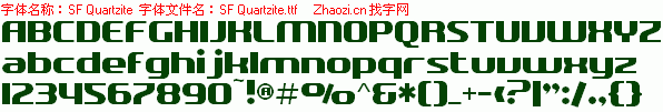 查看字体及作者详细介绍