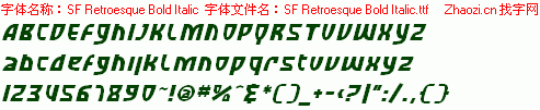 查看字体及作者详细介绍