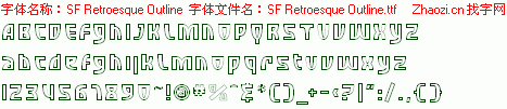 查看字体及作者详细介绍