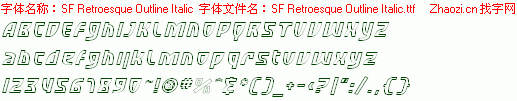 查看字体及作者详细介绍