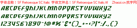 查看字体及作者详细介绍