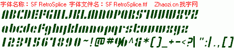 查看字体及作者详细介绍