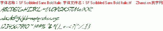 查看字体及作者详细介绍