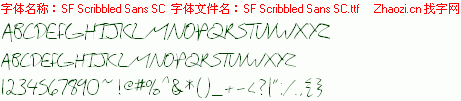 查看字体及作者详细介绍
