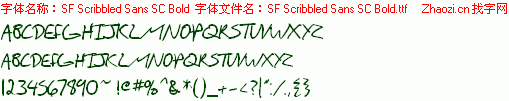 查看字体及作者详细介绍