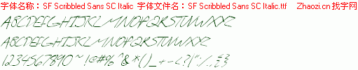 查看字体及作者详细介绍