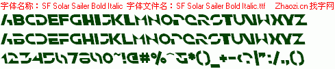 查看字体及作者详细介绍