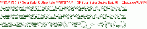 查看字体及作者详细介绍