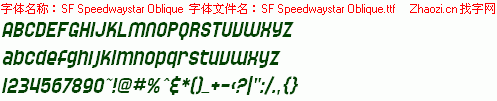 查看字体及作者详细介绍