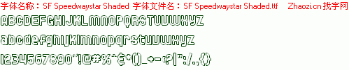 查看字体及作者详细介绍