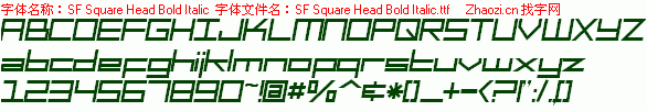 查看字体及作者详细介绍