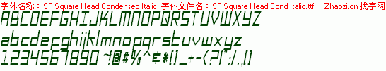 查看字体及作者详细介绍