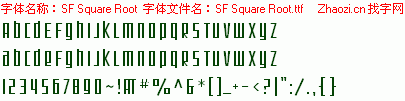 查看字体及作者详细介绍