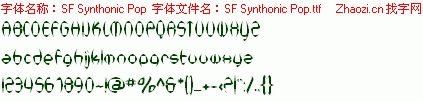 查看字体及作者详细介绍
