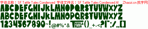 查看字体及作者详细介绍