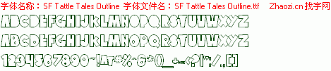 查看字体及作者详细介绍