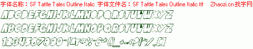 查看字体及作者详细介绍