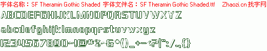 查看字体及作者详细介绍
