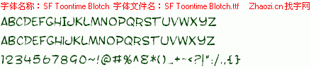 查看字体及作者详细介绍