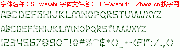 查看字体及作者详细介绍