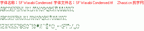 查看字体及作者详细介绍