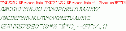 查看字体及作者详细介绍