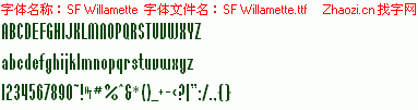 查看字体及作者详细介绍