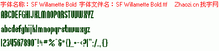 查看字体及作者详细介绍