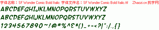 查看字体及作者详细介绍