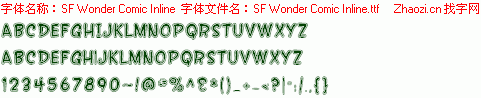 查看字体及作者详细介绍