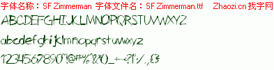查看字体及作者详细介绍