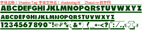 查看字体及作者详细介绍