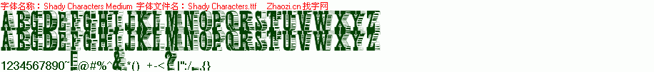 查看字体及作者详细介绍