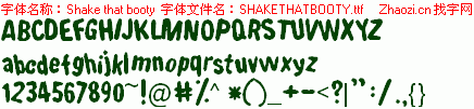 查看字体及作者详细介绍
